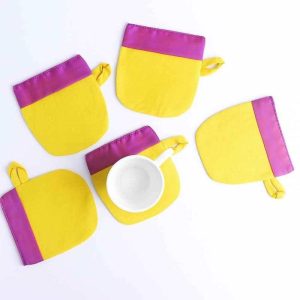 Tea Coaster set of 6